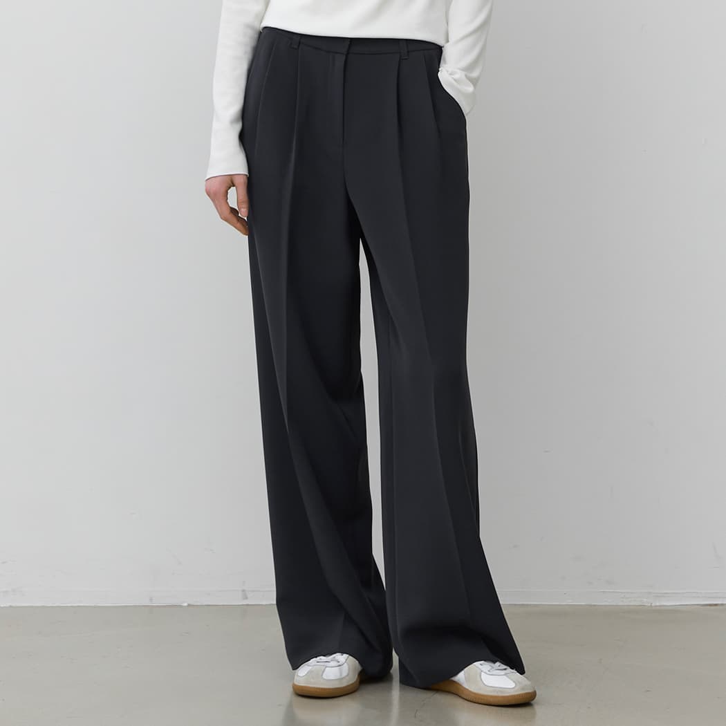 (PT-5631)ESSENTIAL WIDE SET-UP PANTS