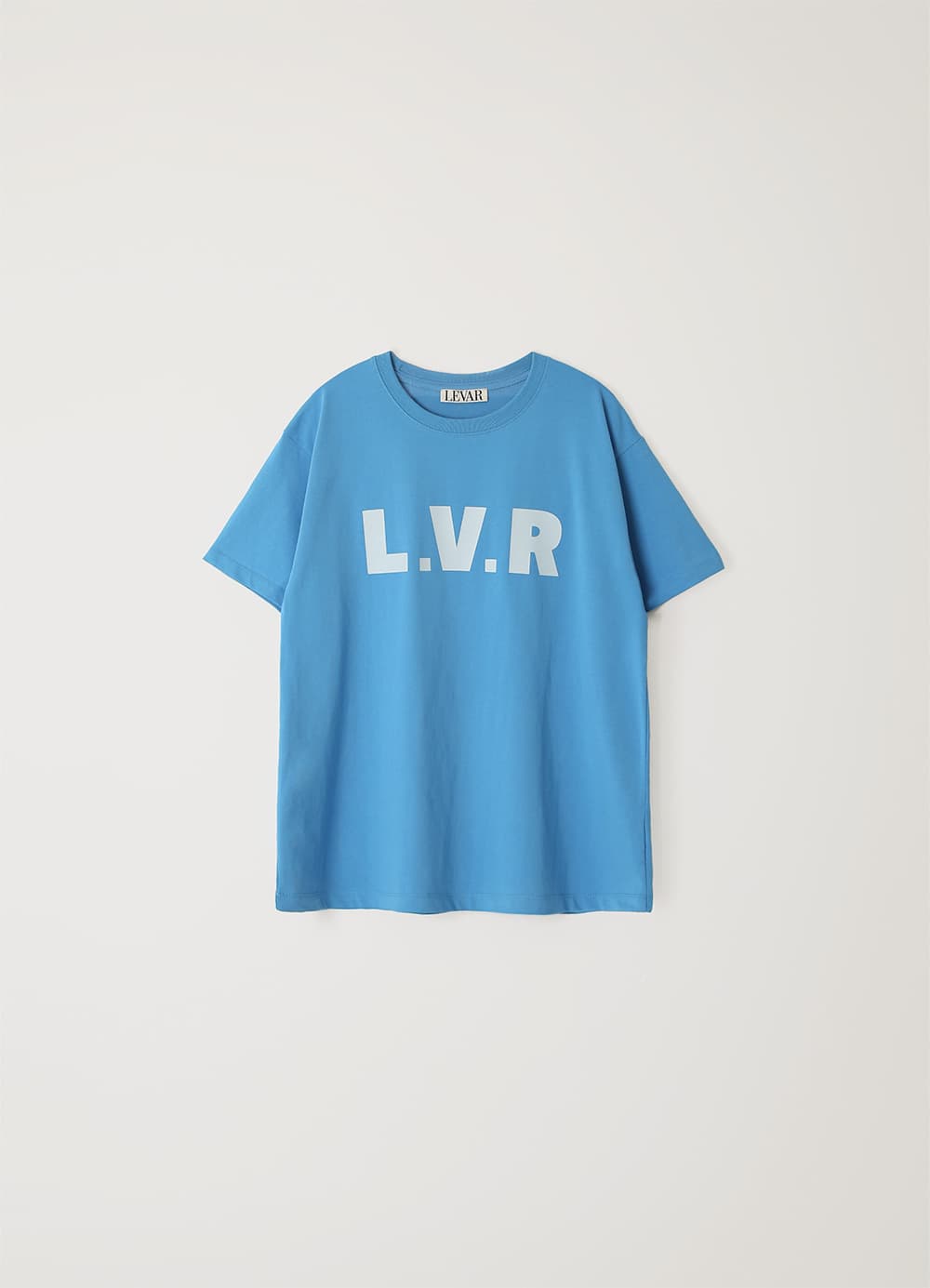 L.V.R Signature Cotton T-Shirt - California Blue