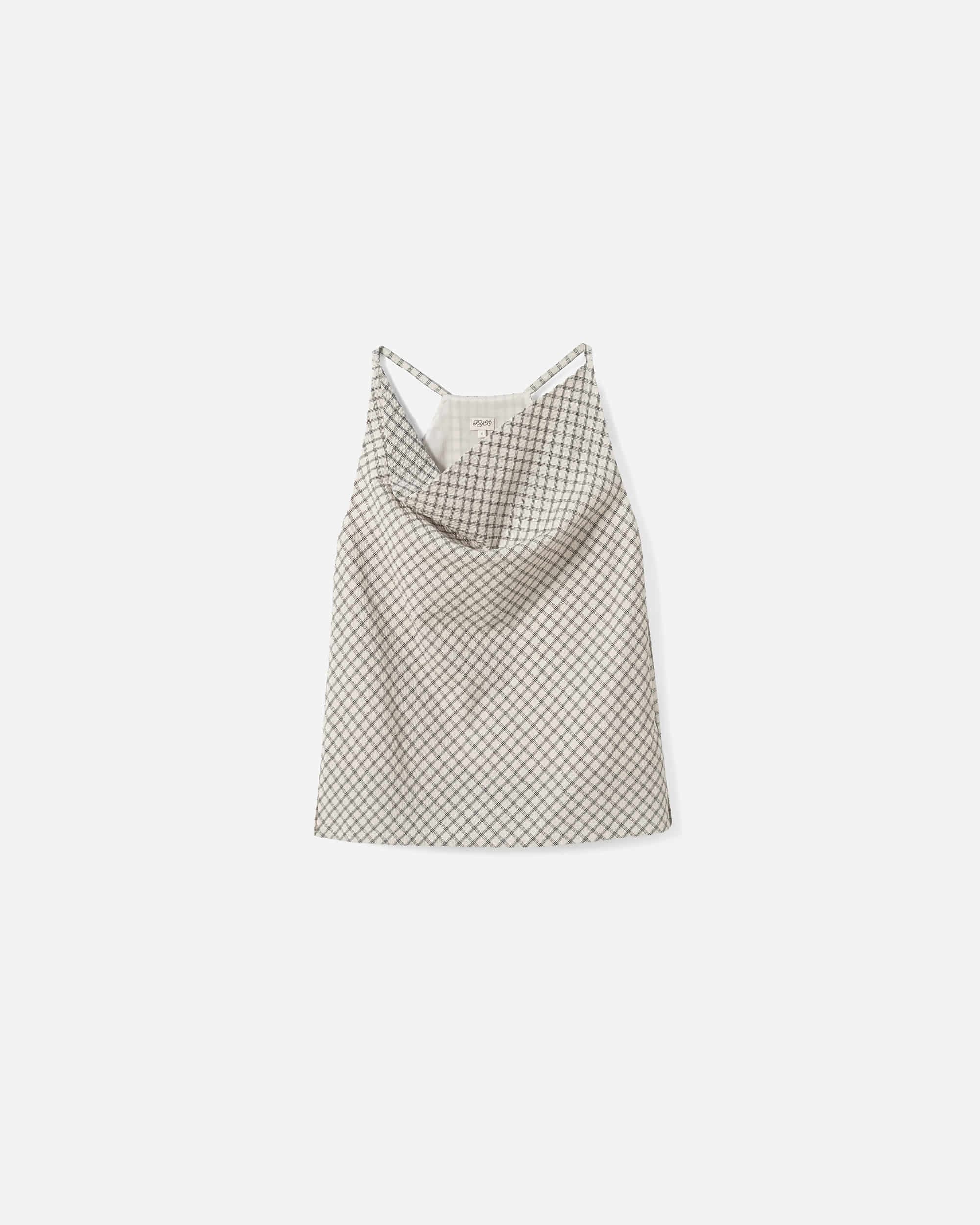Zeni Halter Drape Blouse