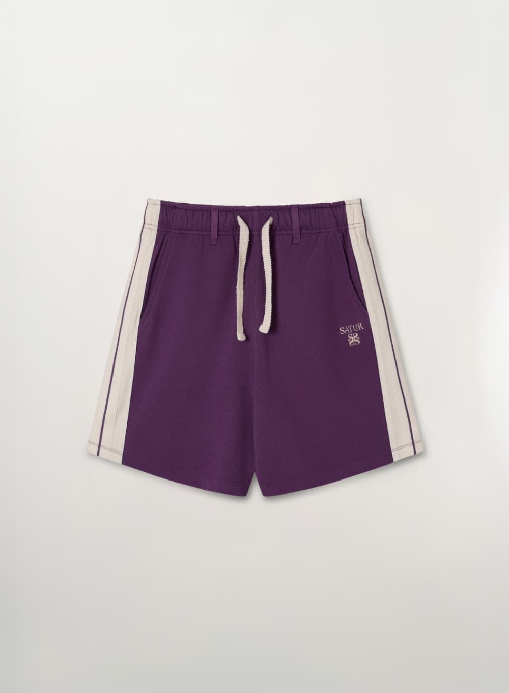 (W) Lawton Lining Track Shorts - Purple