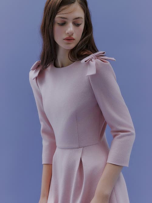 Iiris wool mini dress (2colors)