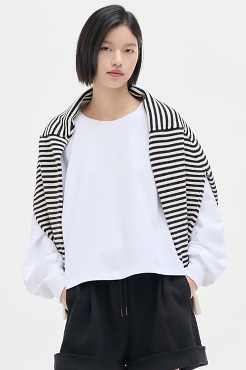 25SN roomy crop t-shirts [3colors]