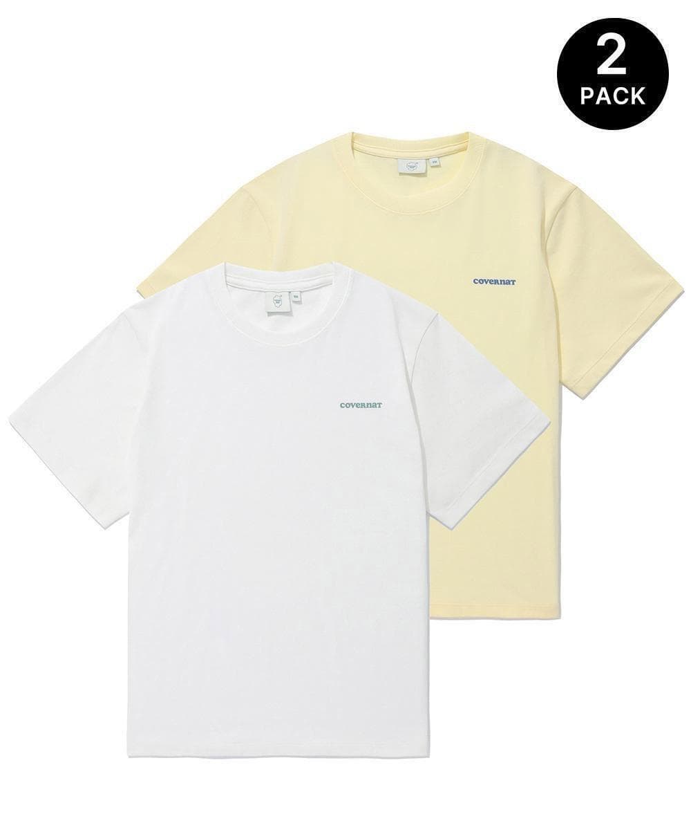 우먼 쿨 코튼 에센셜 티셔츠 White+Butter