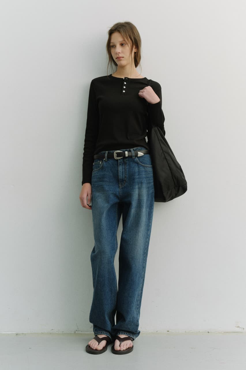 LOOSE JEANS VINTAGE BLUE_UDPA6A205B3
