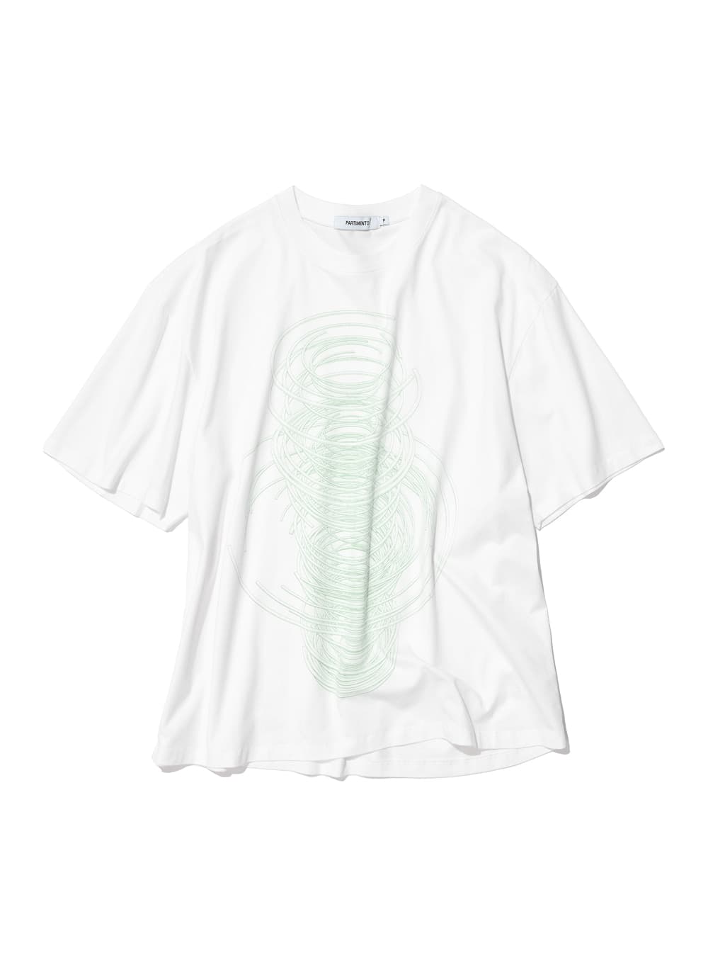 GEOMETRIC PARTS PRINTED TEE_WHITE