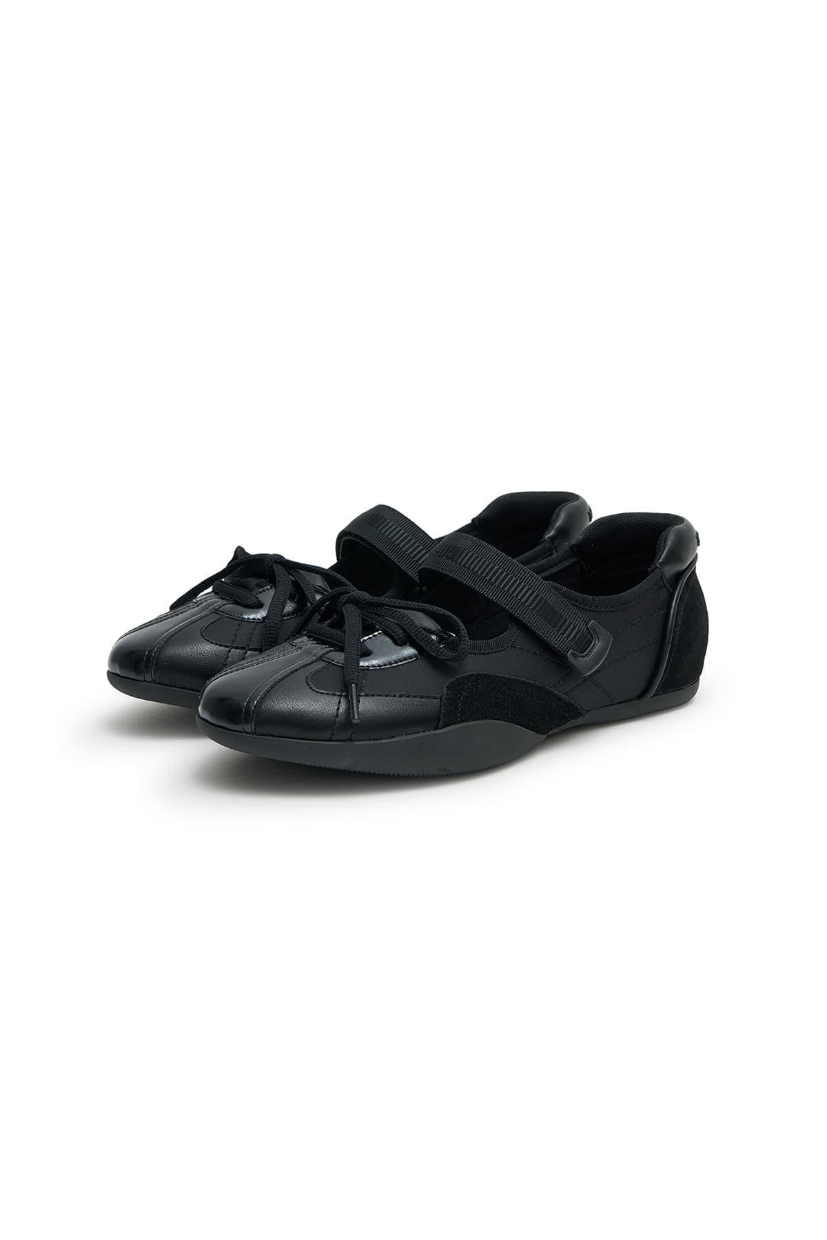 SPORTY MARYJANE SNEAKERS IN BLACK