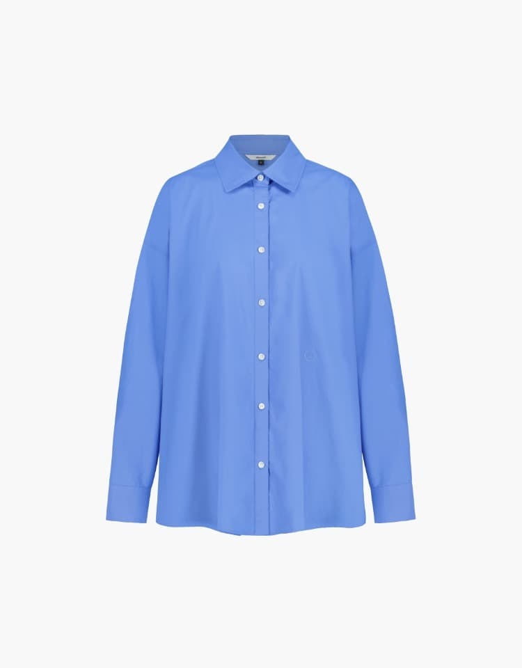 oversized shirts - cobalt blue