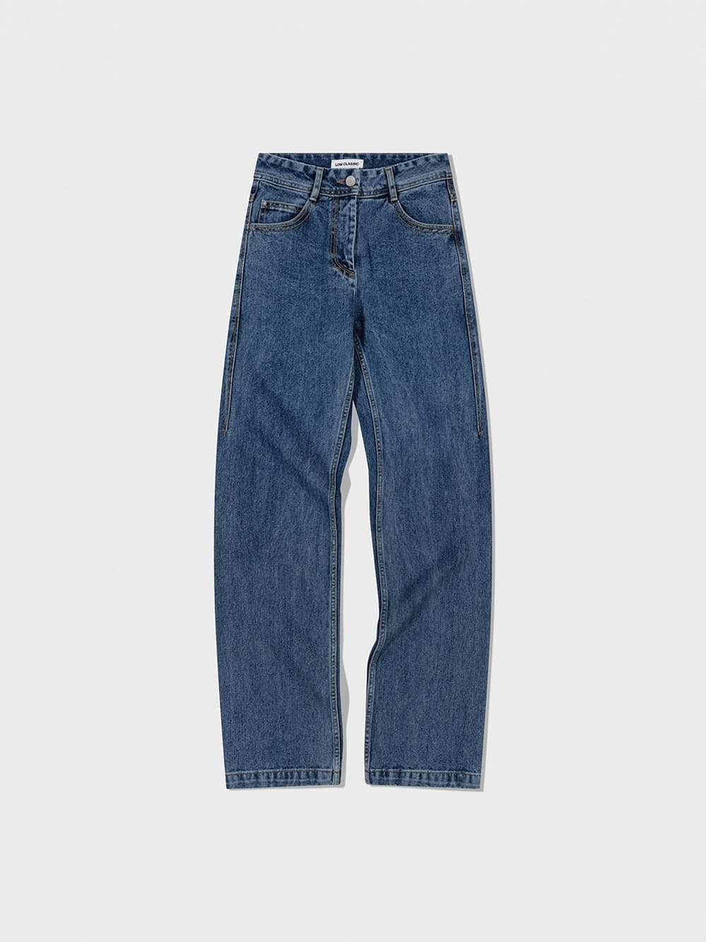 Straight Fit Denim_Blue