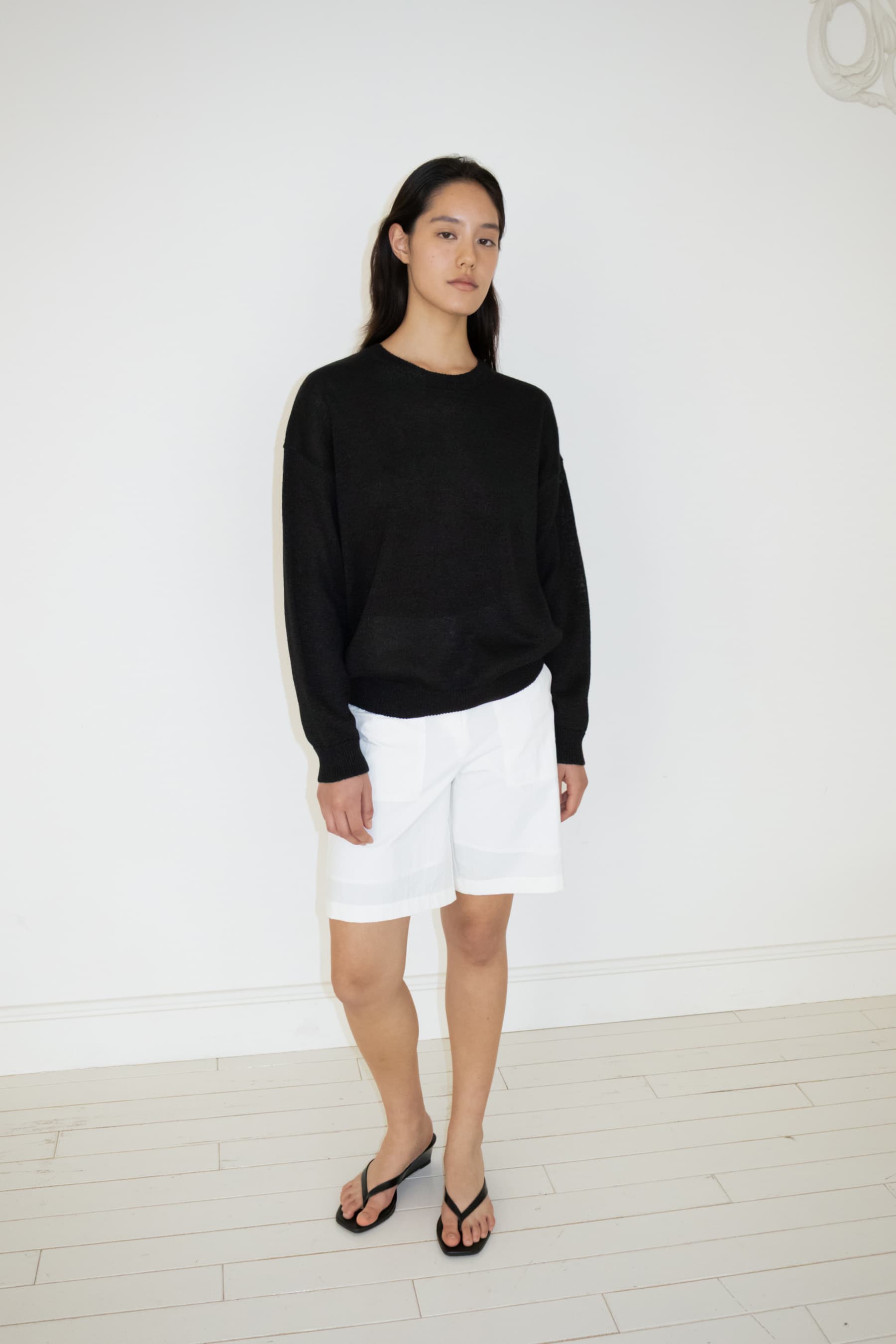 Breeze Cotton Work Shorts (White)