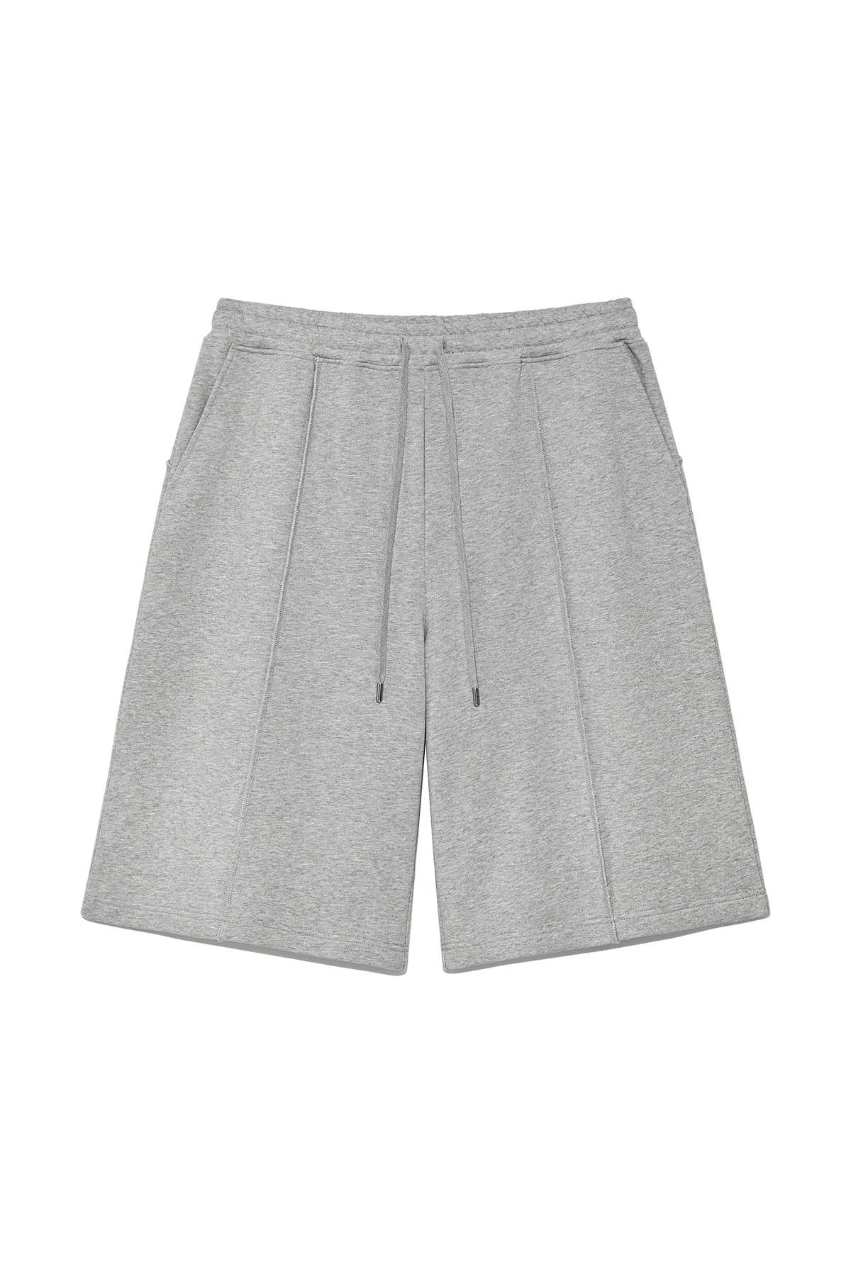 BANDING BERMUDA SWEATPANTS FOR MEN IN GREY