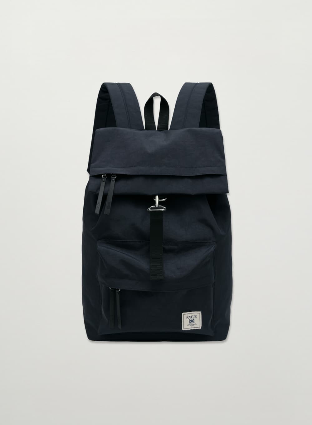 Nylon Washed Backpack - Navy