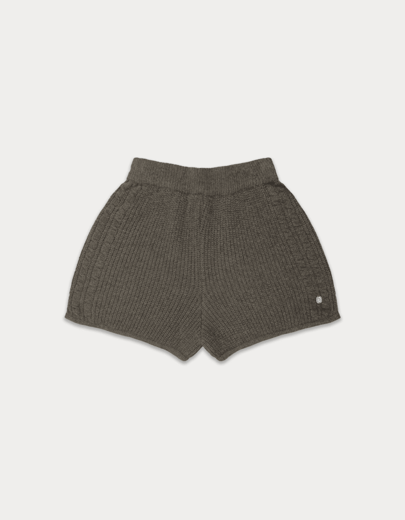 5th / Double Cable Knit Pants - Brown