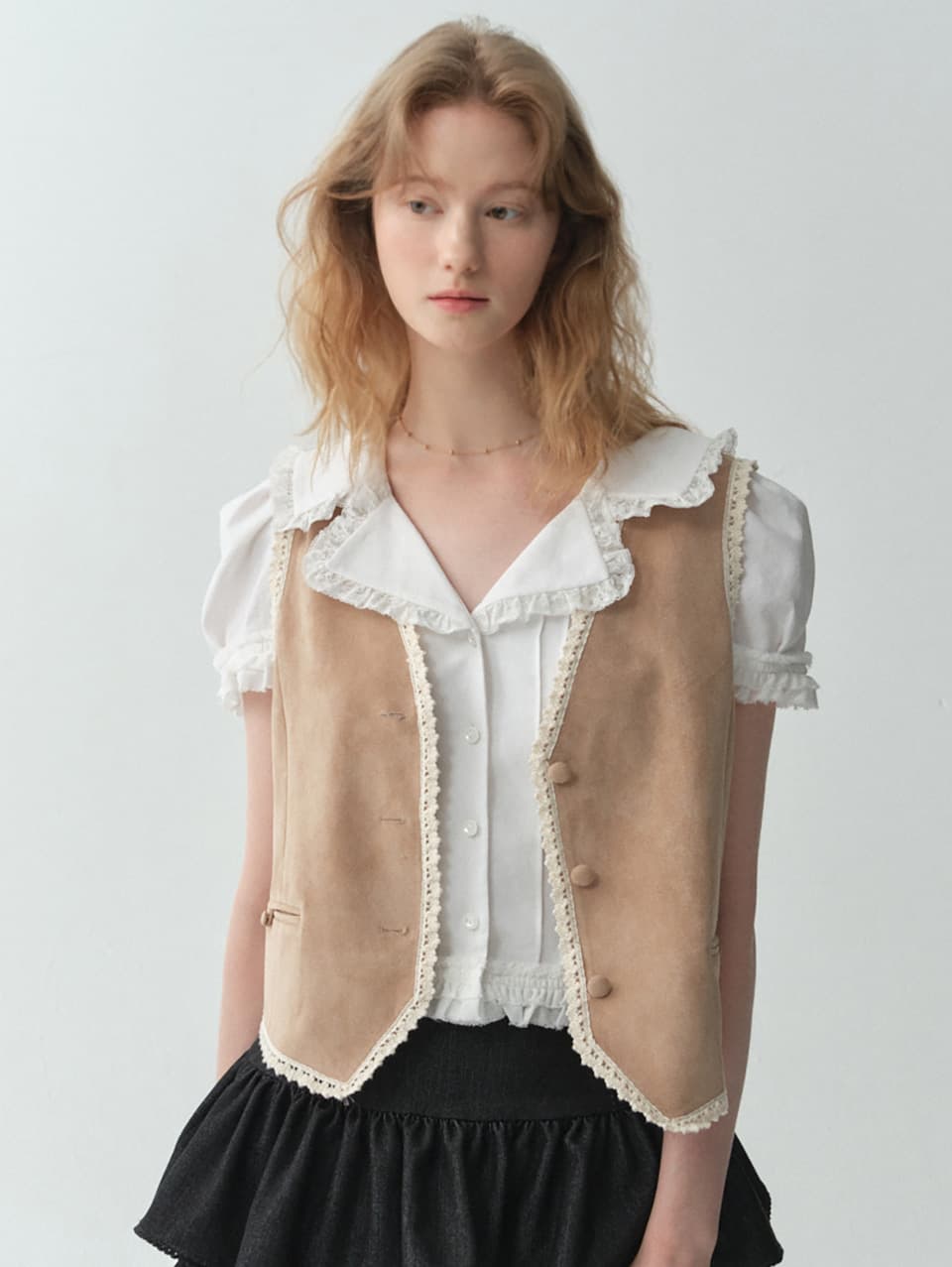 Pony Suede Vest