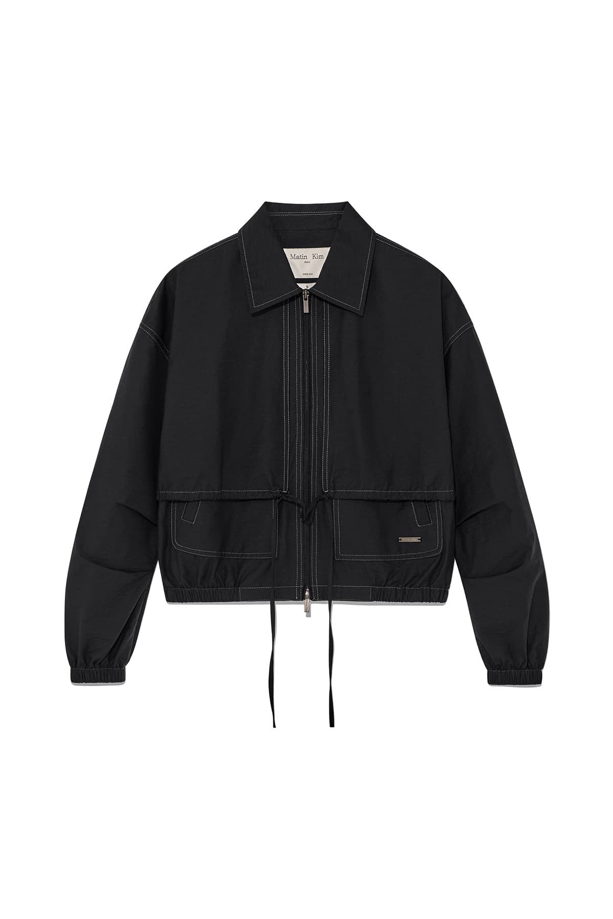 LAYERED POINT STRING LIGHT JUMPER IN BLACK