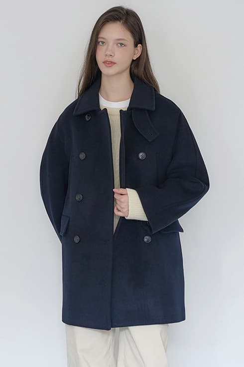 25WN casual half coat [NA]