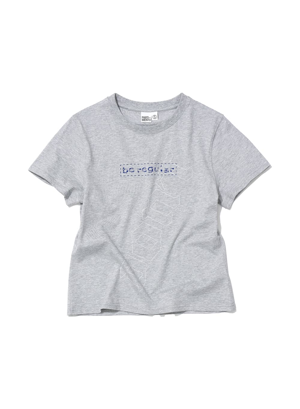 DBR PRINT RELAXED TEE_MELANGE