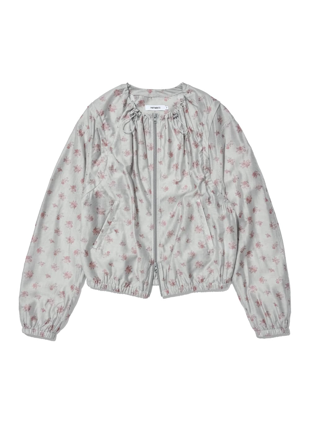2WAY LIGHTWEIGHT SHIRRING JACKET_FLORAL