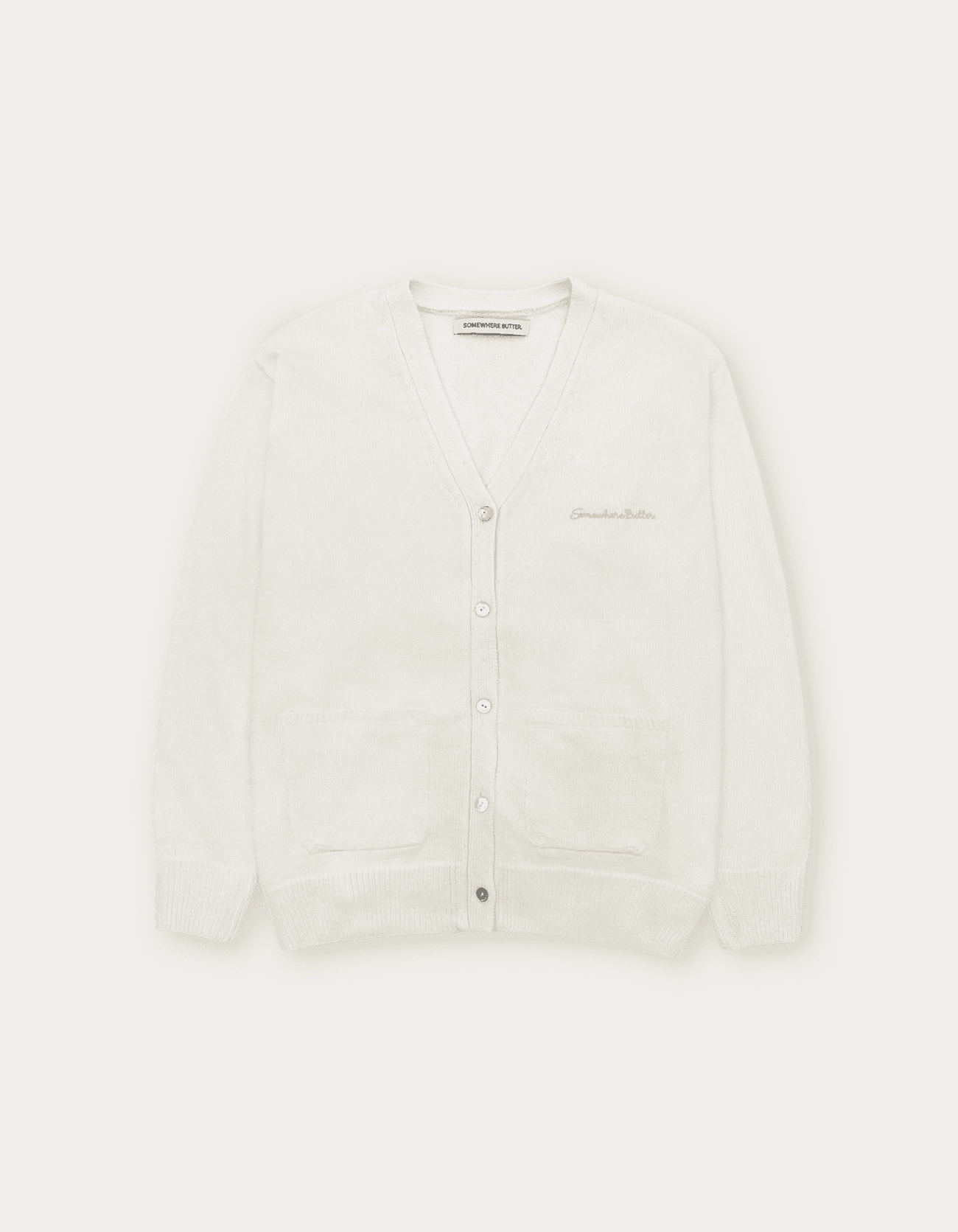 Camilla V-neck Cardigan - Ivory