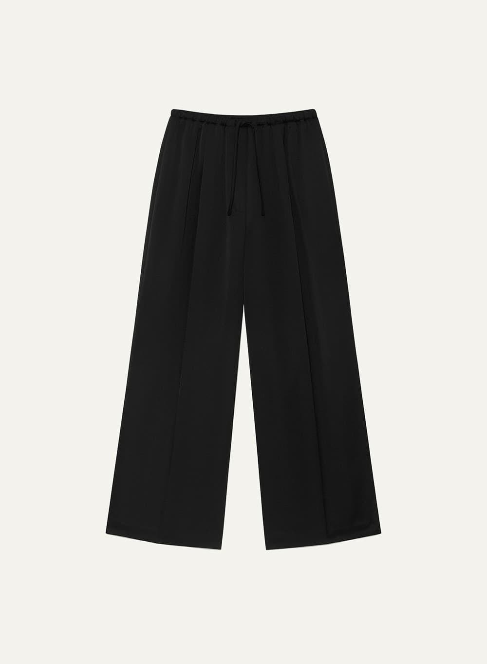 Delphine Trouser Satin Black