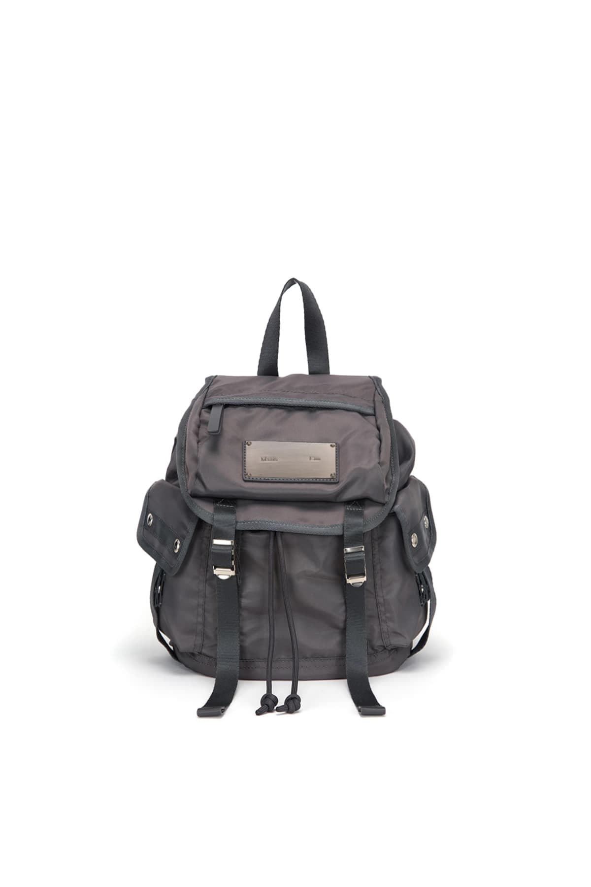 MATIN POCKET UTILITY SMALL BACK PACK IN CHARCOAL