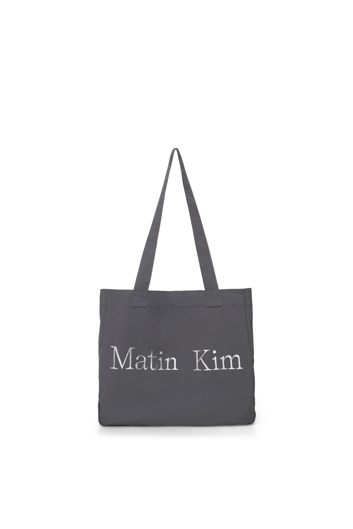 MATIN FABRIC BIG ECOBAG IN CHARCOAL