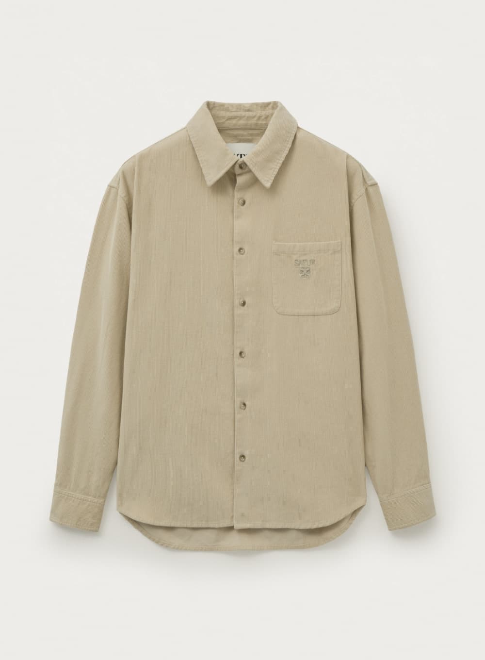 Soft Corduroy Shirt - Cream