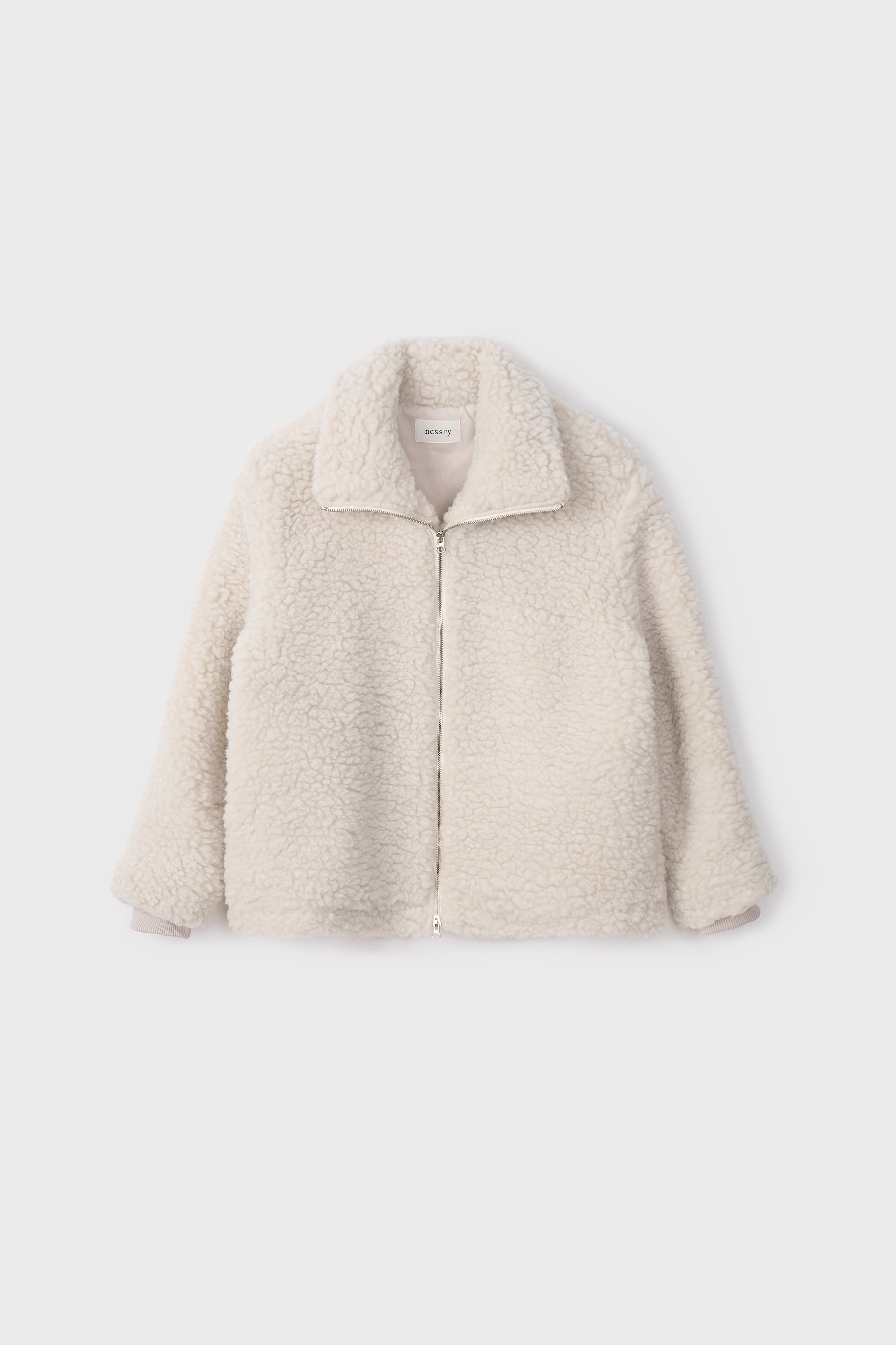 Teddy Fur Jacket (Ivory)