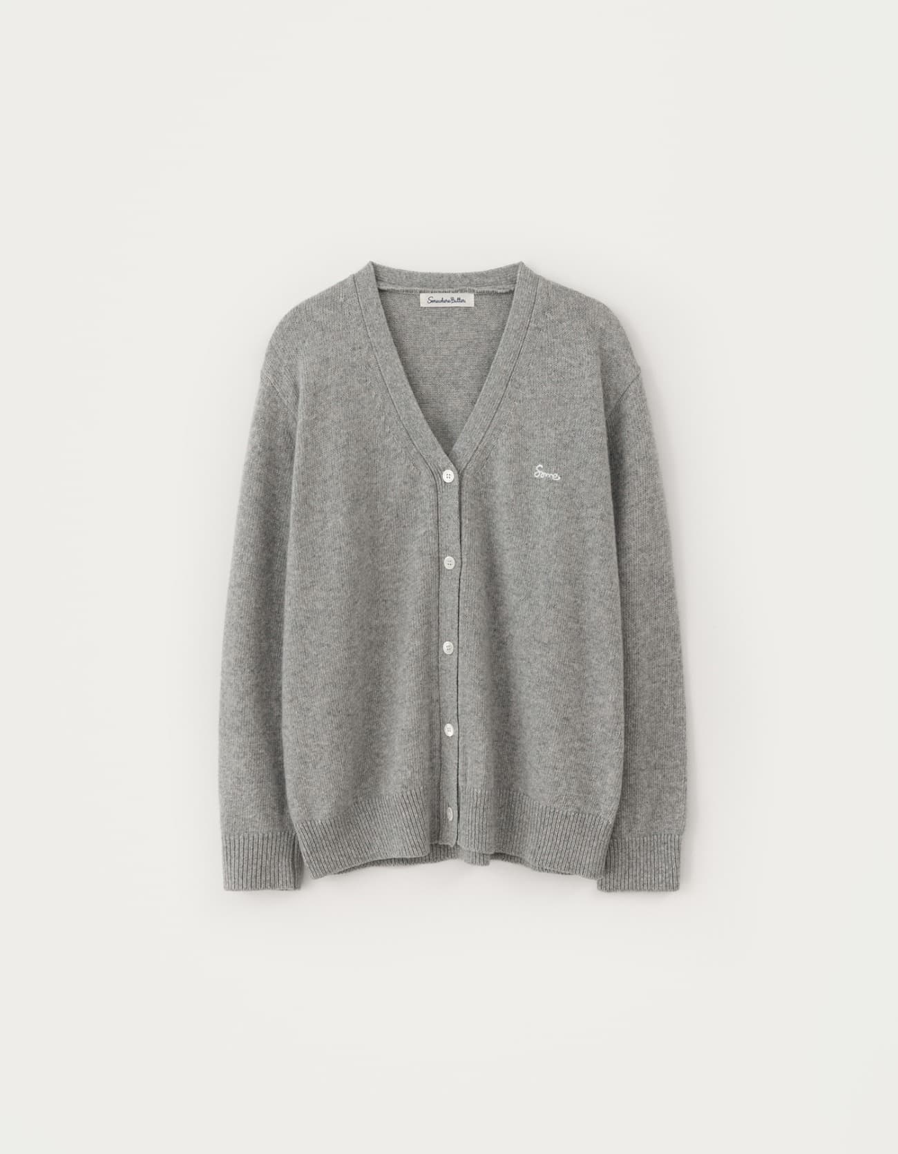 Rudy V-Neck Cardigan - Grey