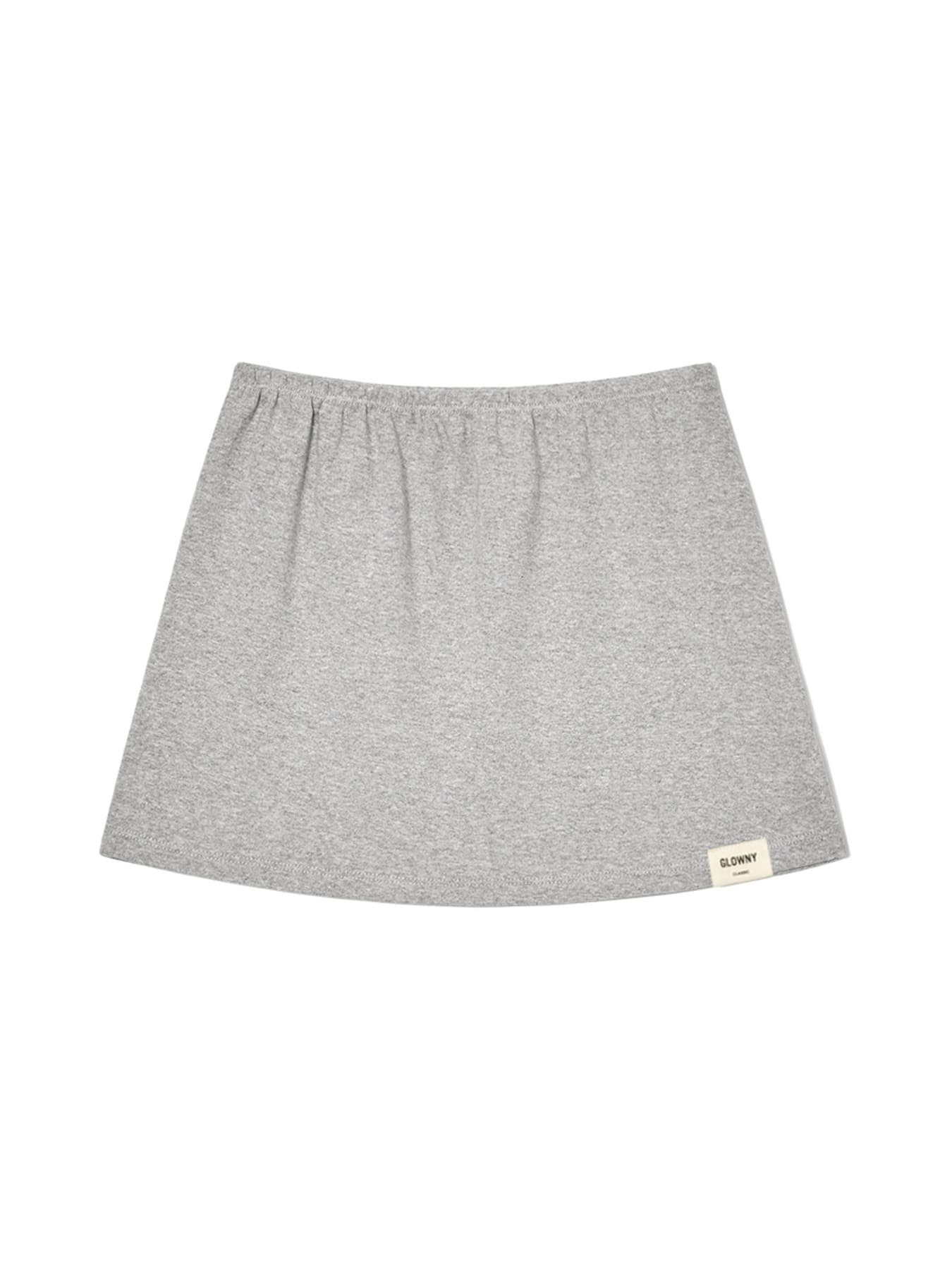 G CLASSIC MINI SKIRT (MELANGE GRAY)