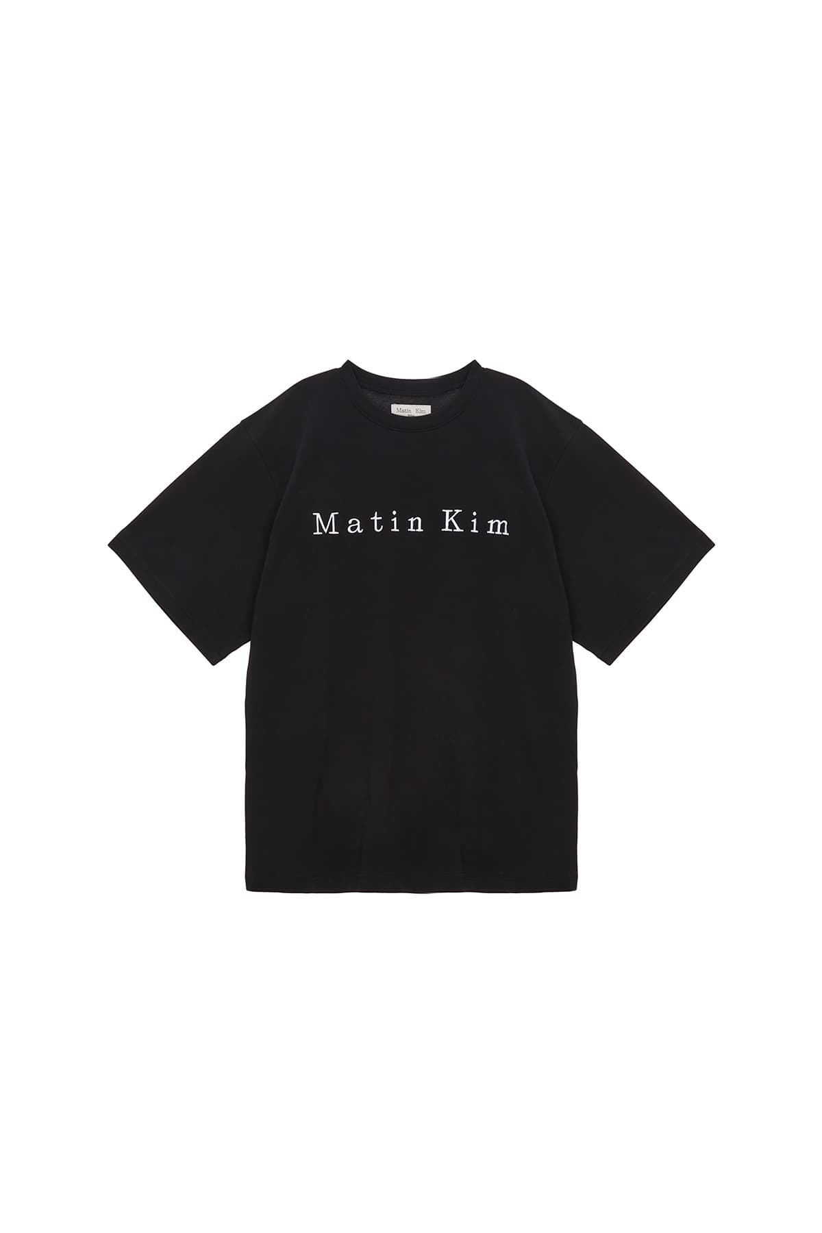 MATIN EMBROIDERY LOGO TOP IN BLACK