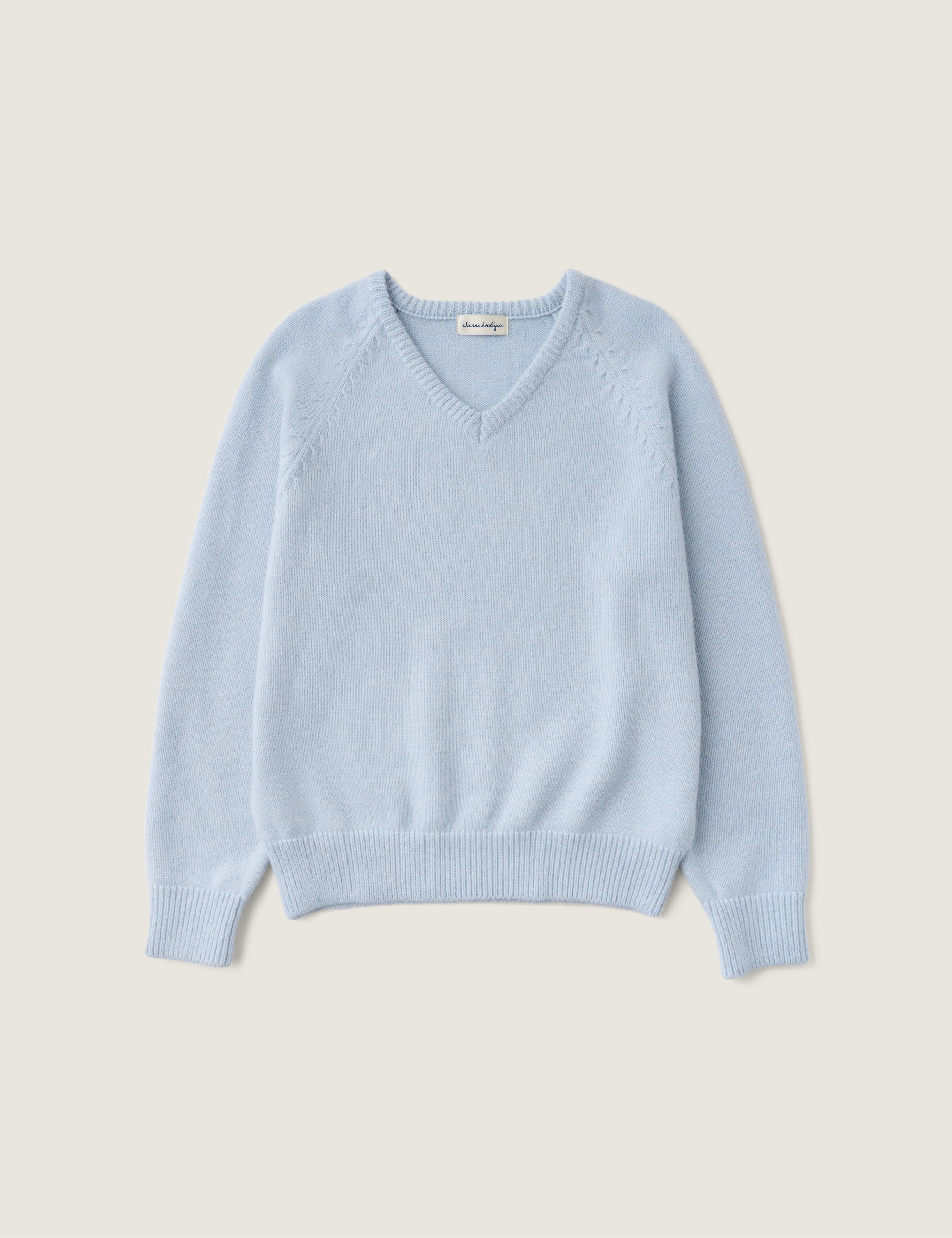 Nova Baby Alpaca Sweater (Sky Blue)