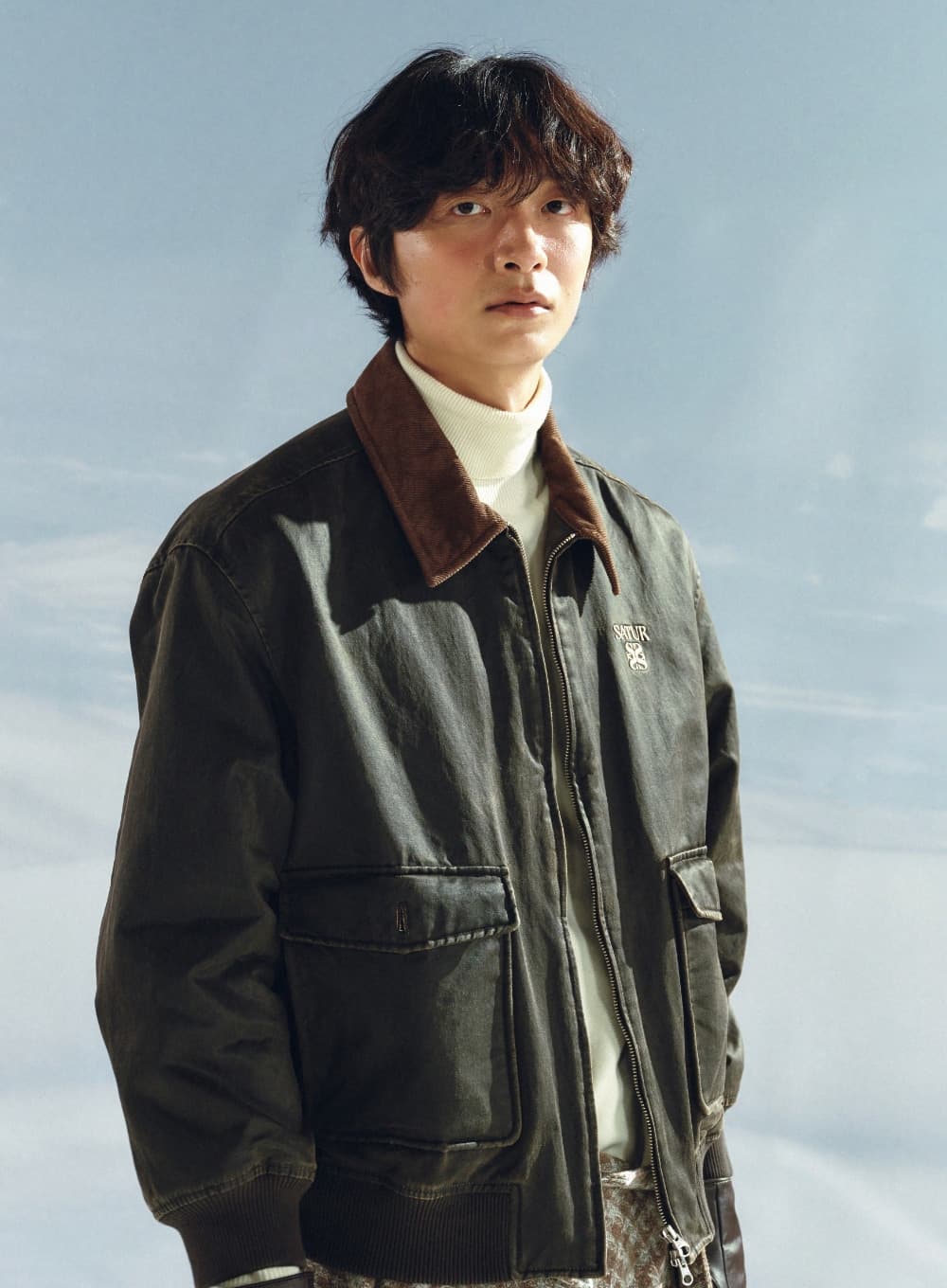 Maron A-2 Blouson Jacket - Brown