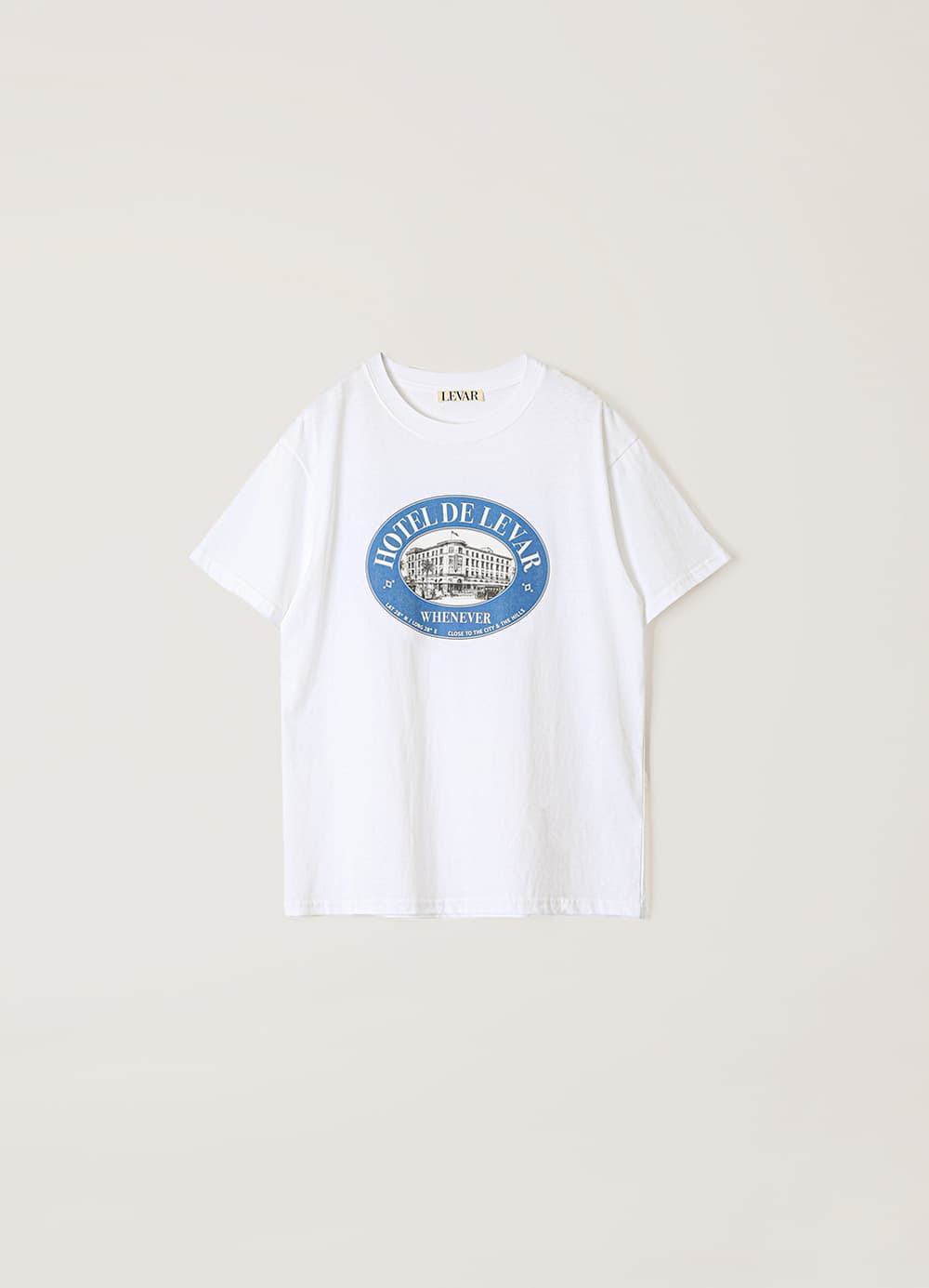 Hotel De Levar T-Shirt - Off White