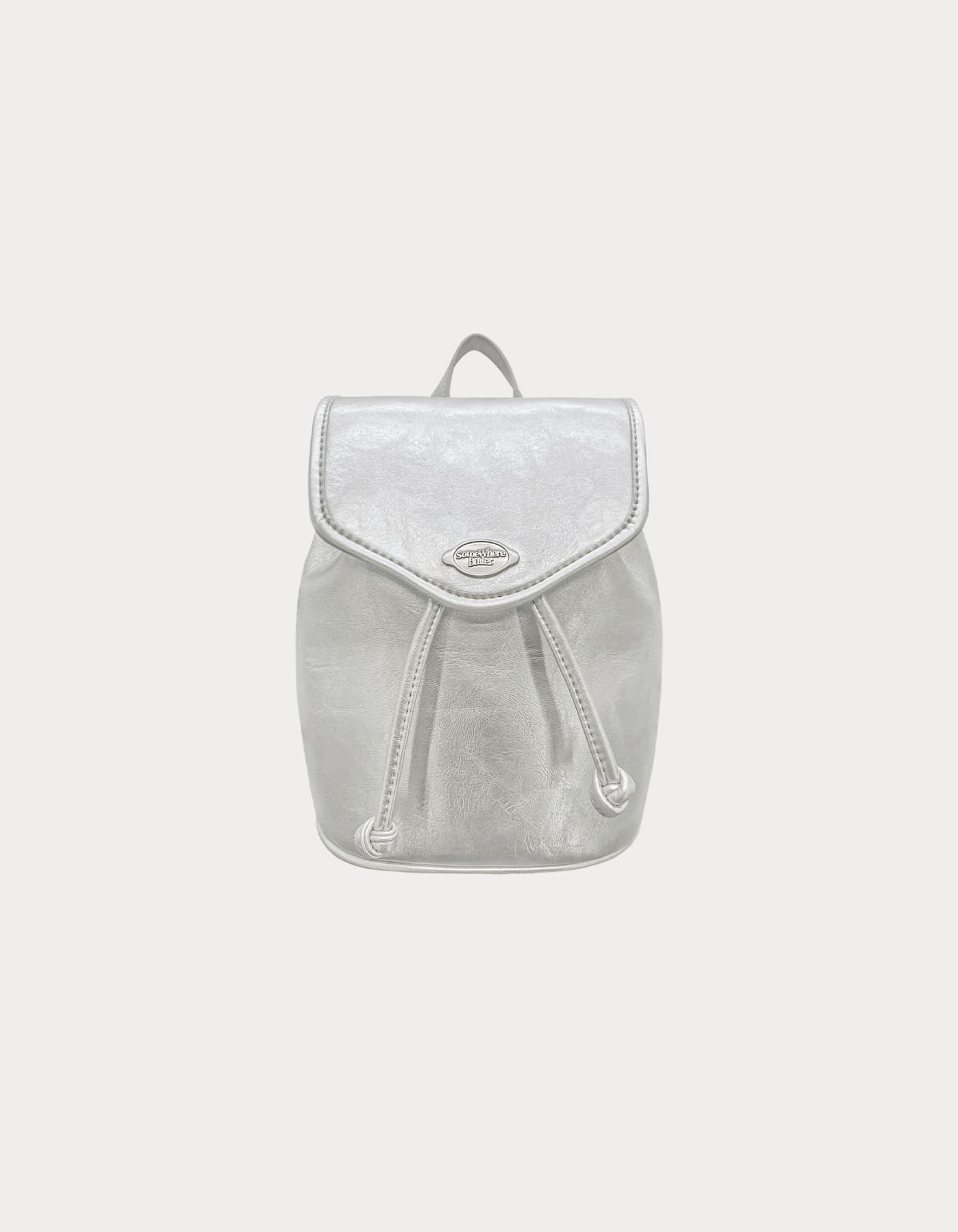 Mini Fle Backpack - Silver