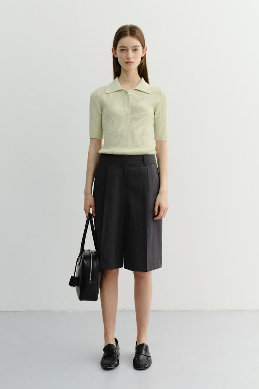 BERMUDA SHORTS CHARCOAL GREY_UDPA6B235CG