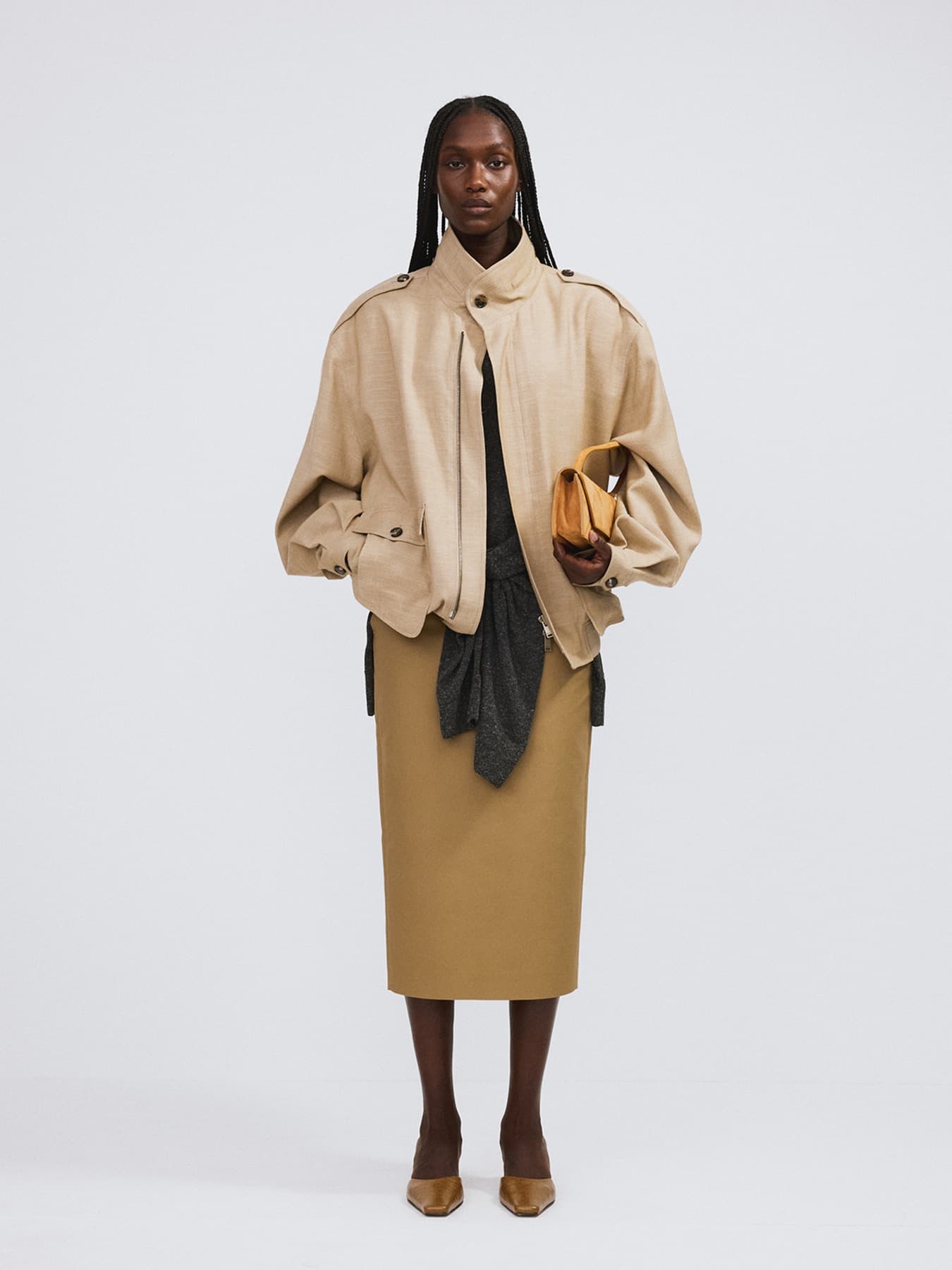 VISCOSE HUNTING JUMPER (DESERT)