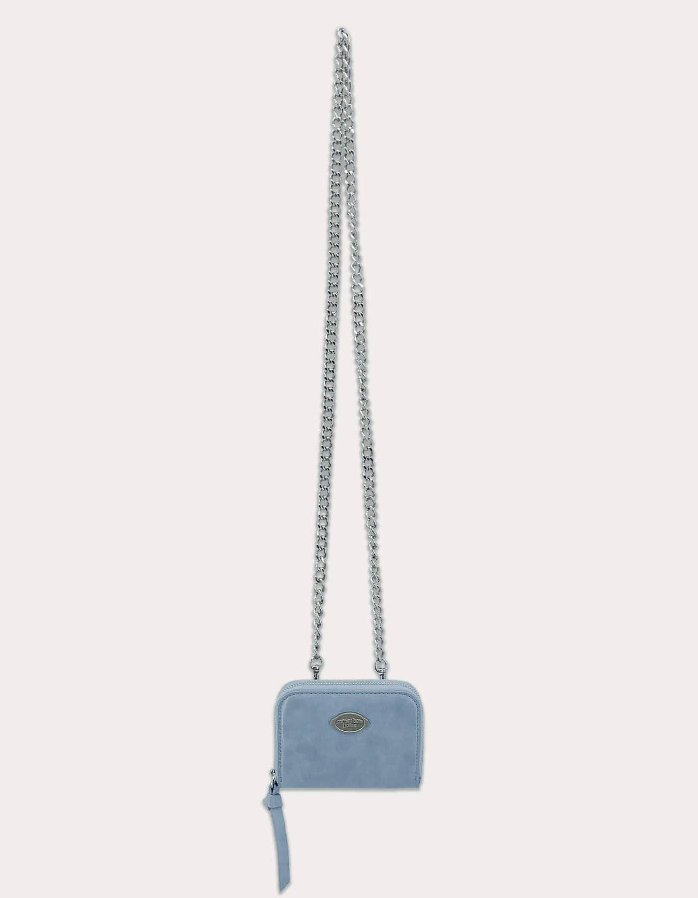 Fle Chain Wallet - Baby Blue