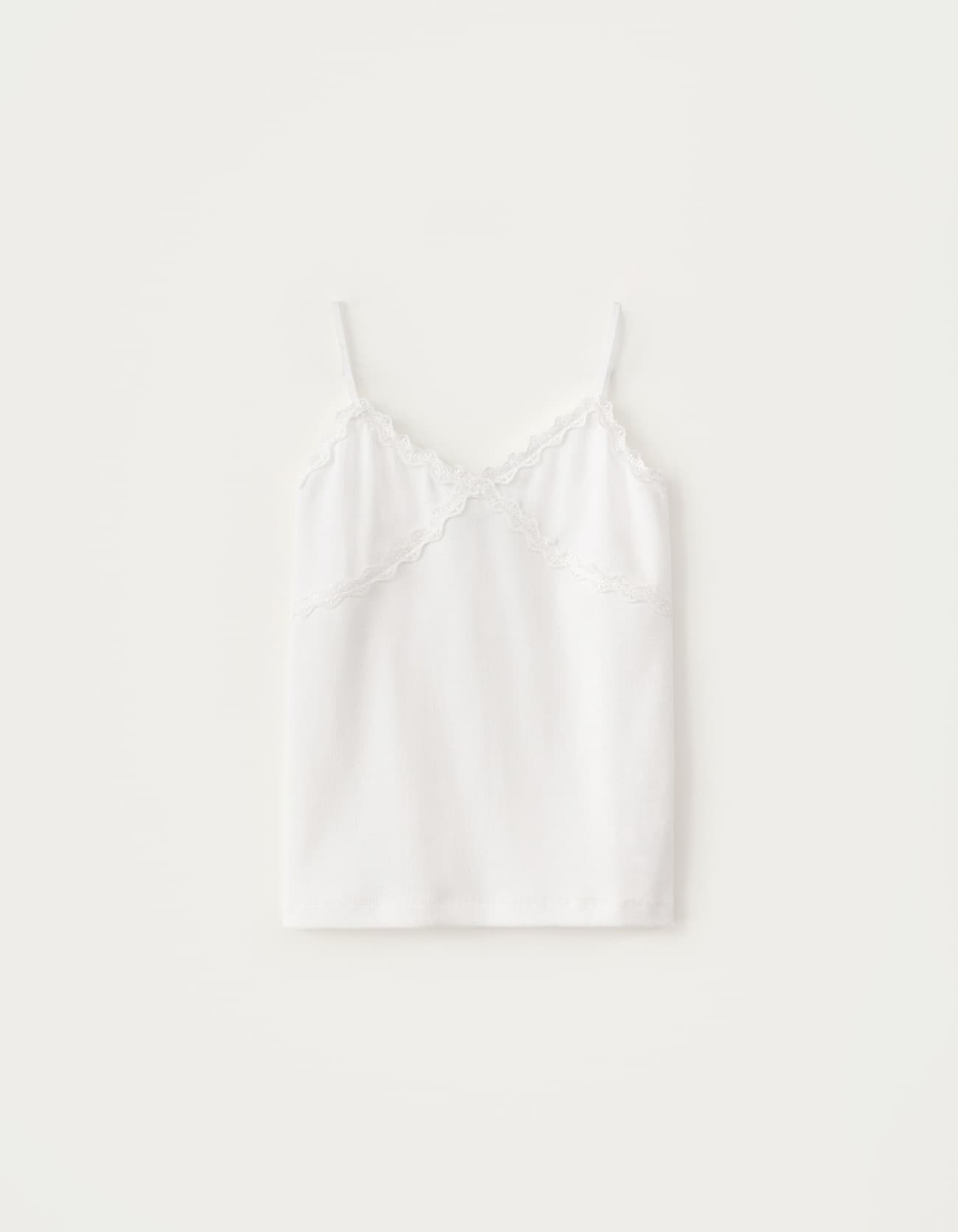 Voe Lace Sleeveless - Ivory