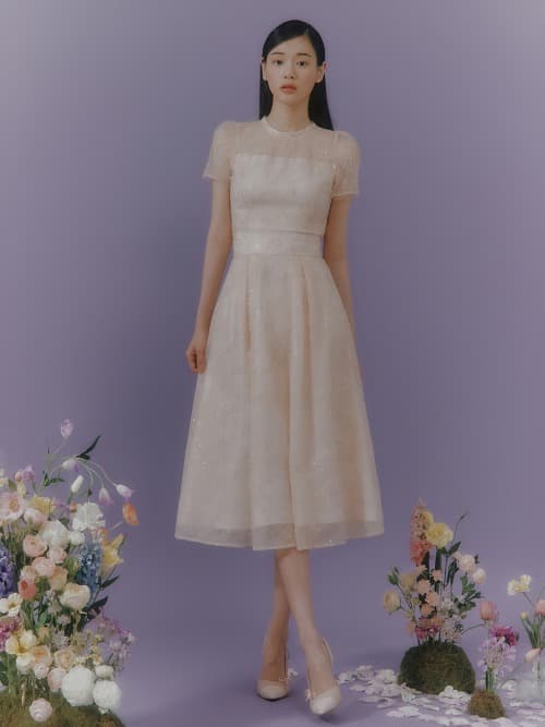 Peach blossom skirt