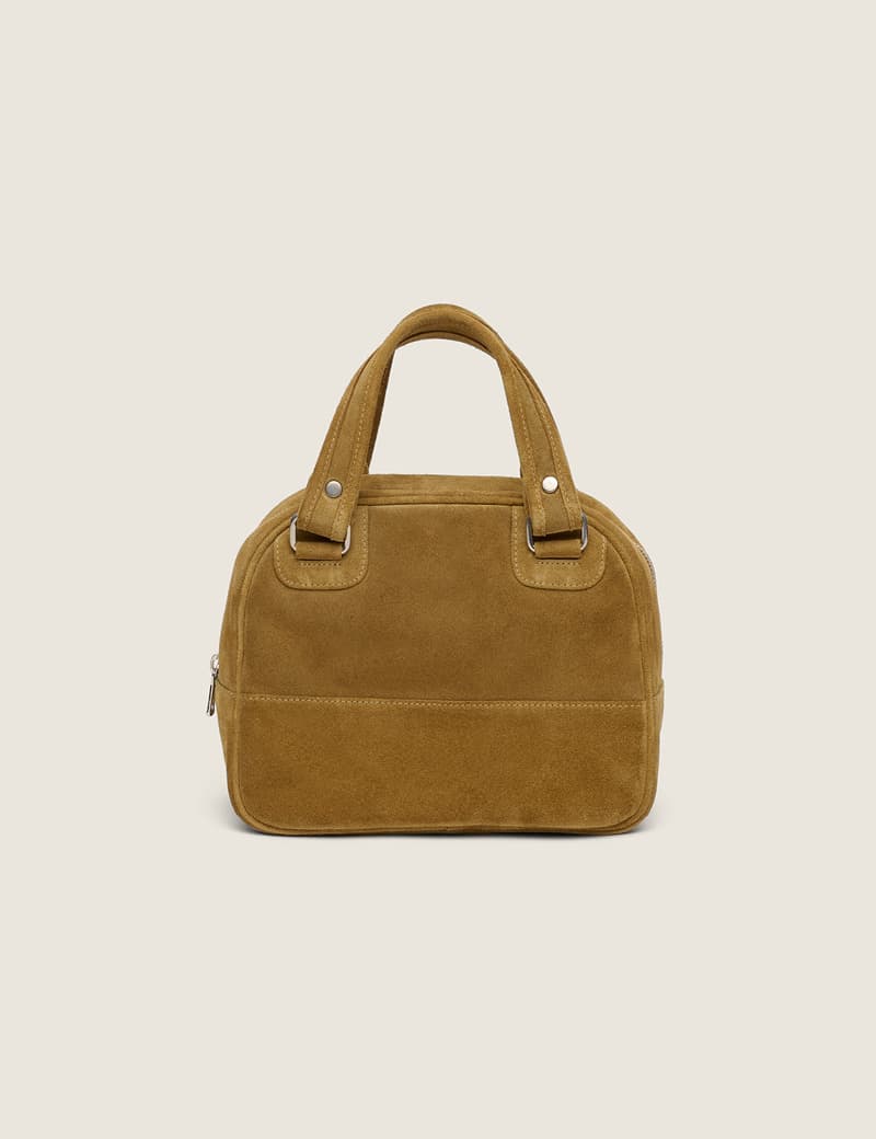 Luka Real Suede Bag (Camel)