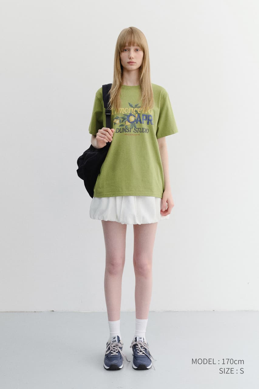 UNISEX LIMONCELLO T-SHIRT OLIVE GREEN_UDTS6B148E1