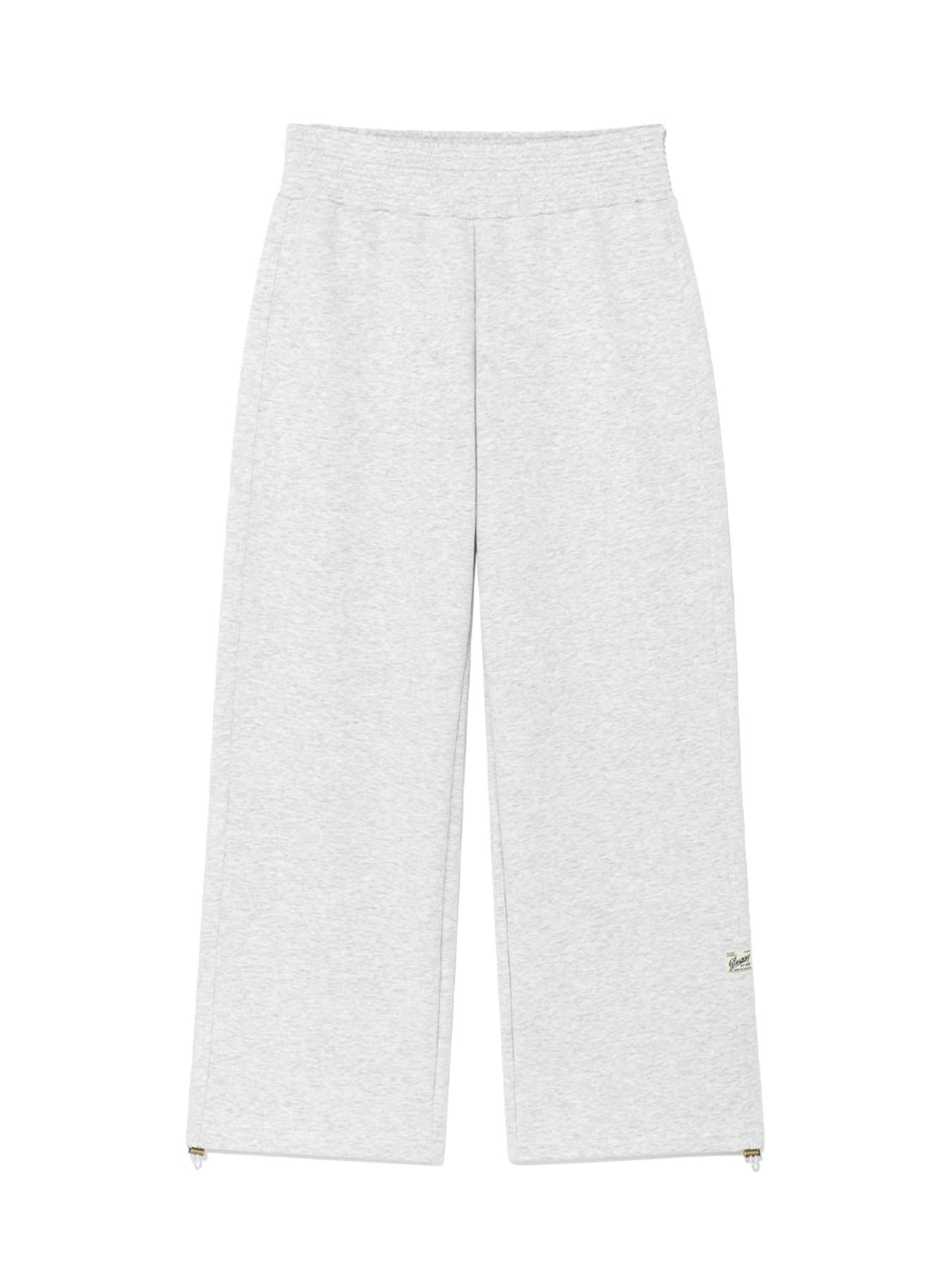 NOVA SMOKED STRING PANTS (MELANGE GRAY)