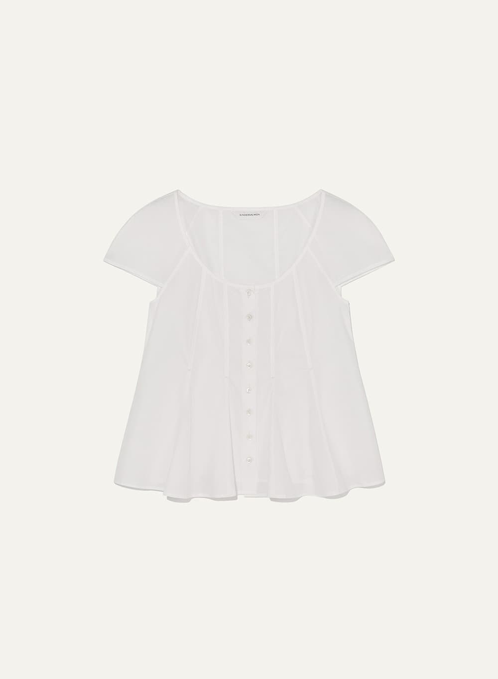 James Cotton Blouse White-Sail