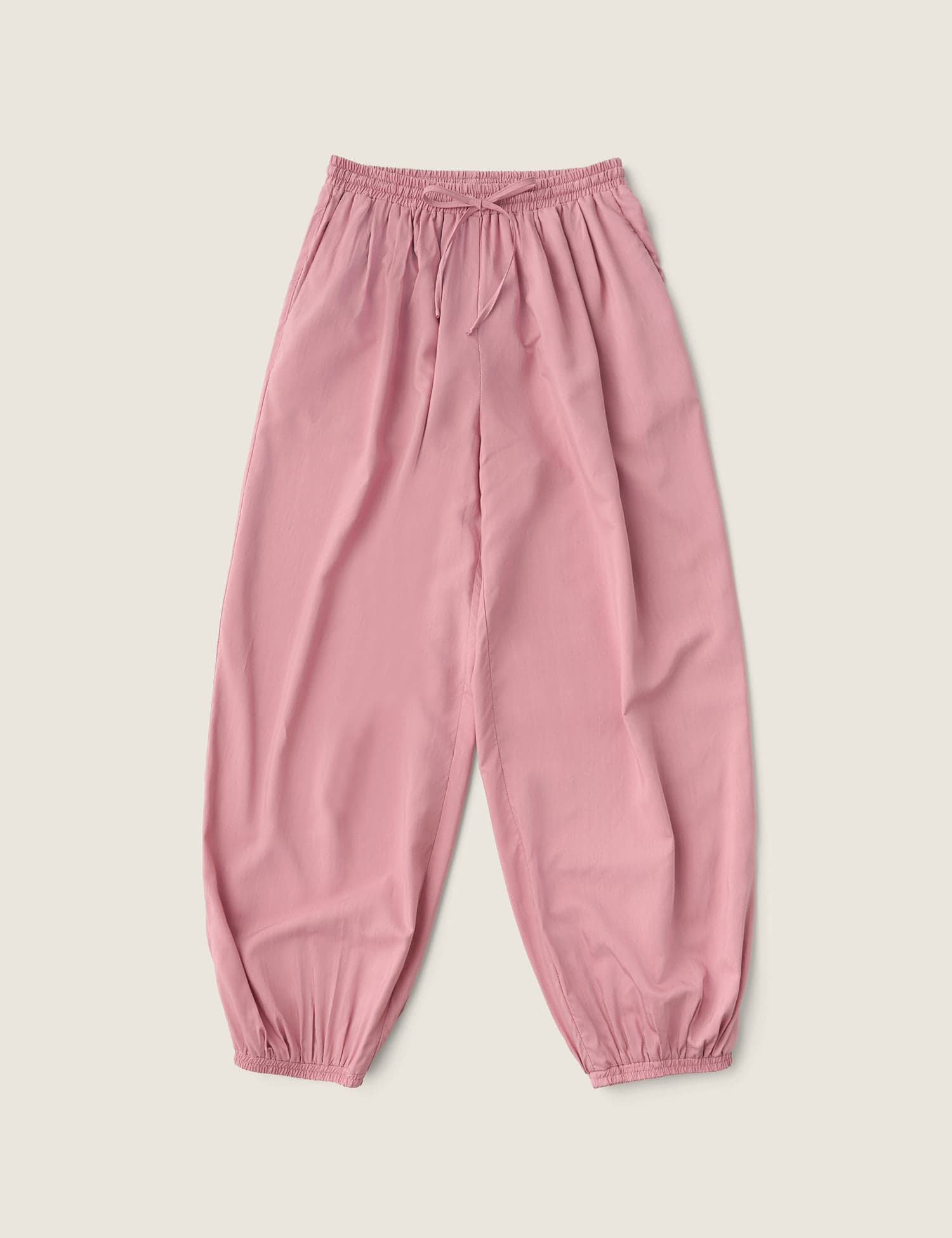Lillian Shirring Pants (Pink)