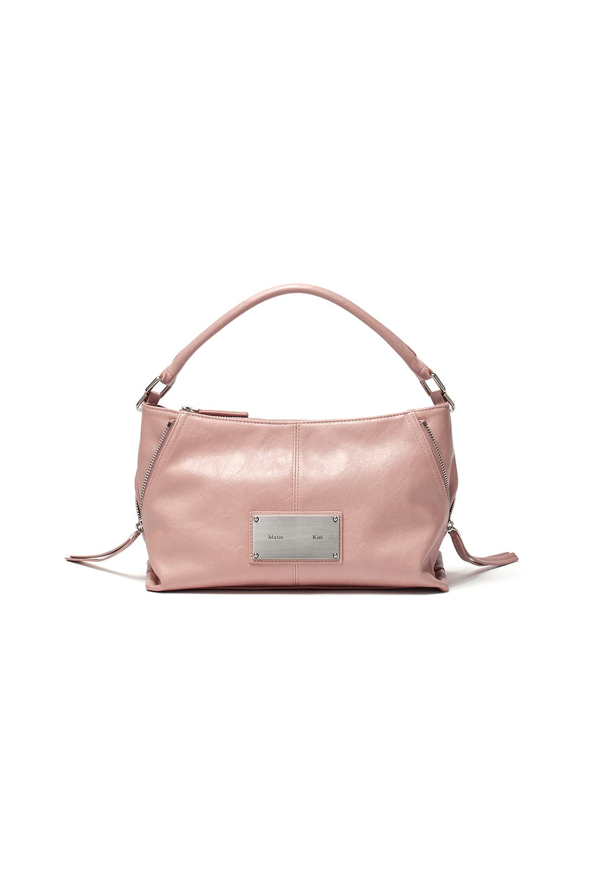 SIDE ZIPPER TWO WAY BAG IN PINK