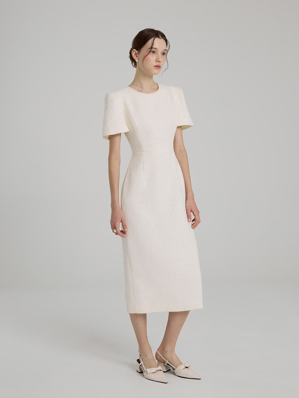 Classic Cape Dress(3color)