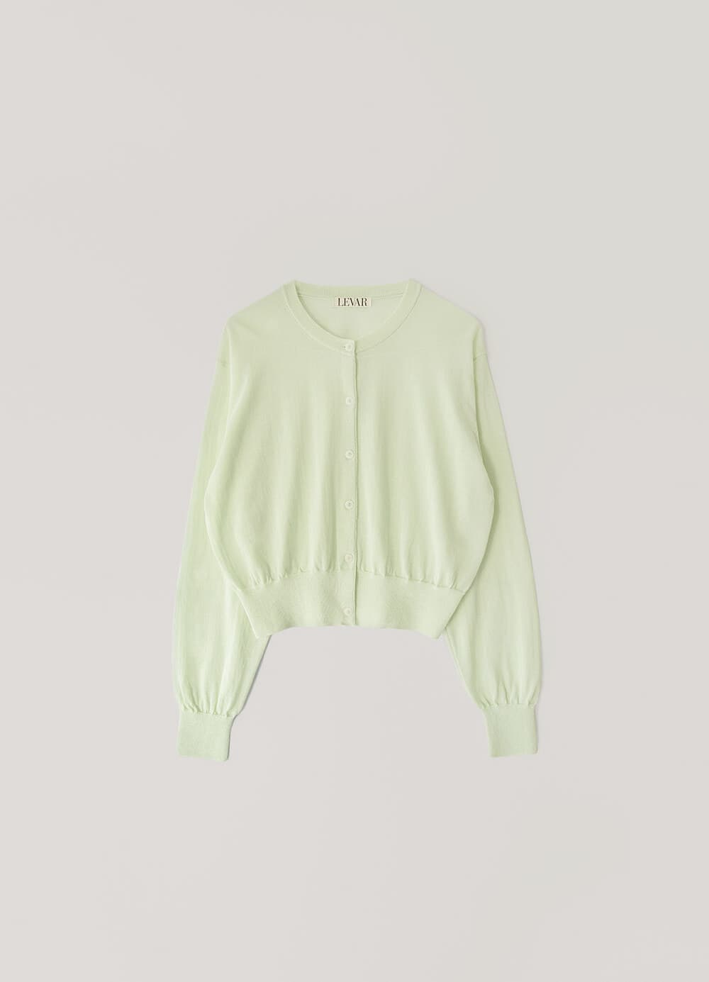 Sheer Knit Cardigan - Light Mint