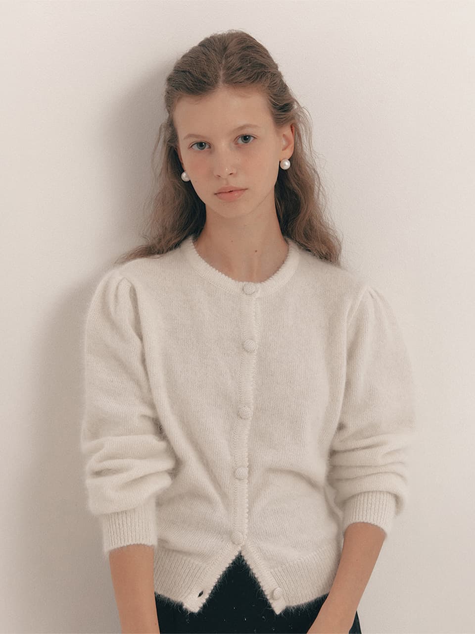 Clover Puff Cardigan(4color)