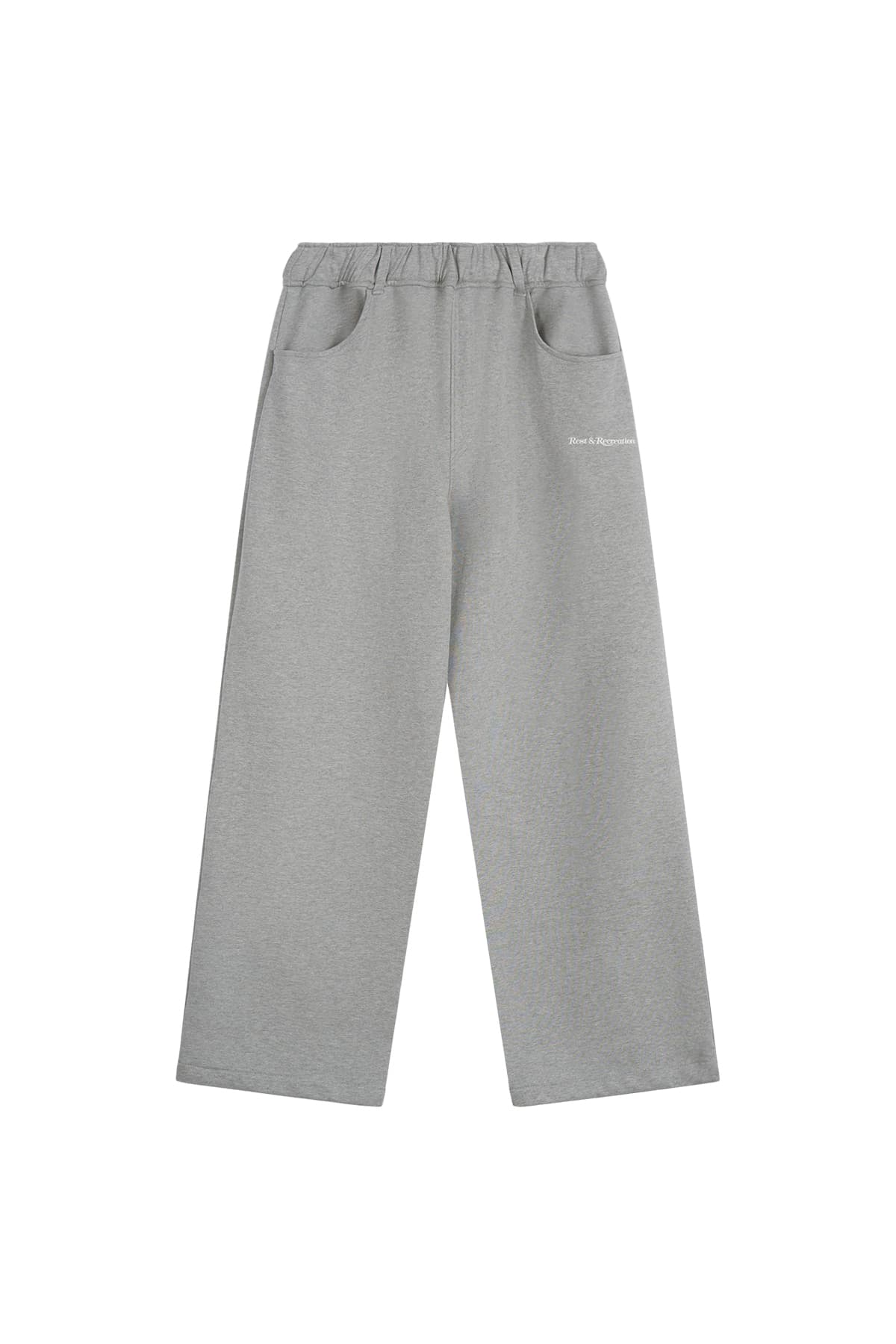 SWEAT DETAIL PANTS - GREY