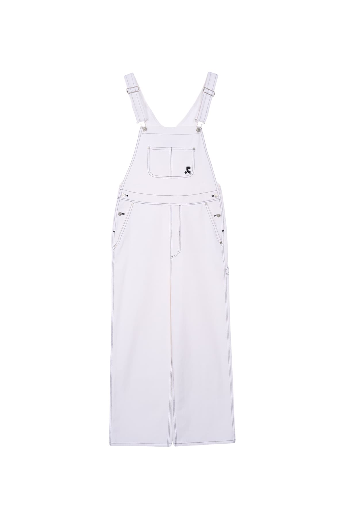 RR COTTON OVERALLS - WHITE